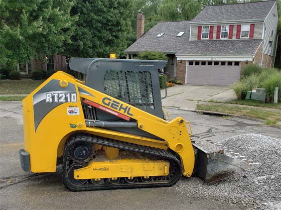 Bobcat excavator
